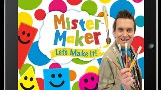 Mister Maker Lets Make It App Review [upl. by Auhso]