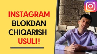 INSTAGRAM BLOKDAN CHIQARISH 2020 BLOKDAN CHIQISH INSTAGRAM SIRLARI [upl. by Macintosh]