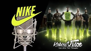 Nike Voice Over  Voice Acting  Sample of Professional Voice Acting [upl. by Herwig387]