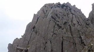 Glyder Fach via Dolmen Ridge 230219 [upl. by Brozak53]