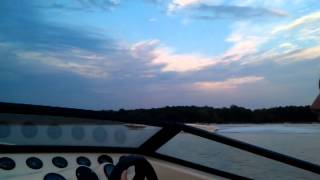 Fast Checkmate 80mph Baja stingray boat race [upl. by Patrizia13]