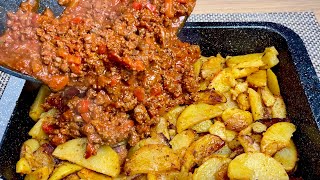 Pommes de terre et viande Hachée❗️ Cest incroyablement délicieux et facile recette de dîner [upl. by Behlau326]