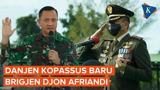 Panglima TNI Tunjuk Peraih Adhi Makayasa Brigjen Djon Afriandi Jadi Danjen Kopassus [upl. by Ramberg]