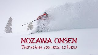 Nozawa Onsen Ski Resort Review  野沢温泉 [upl. by Hgielyk799]