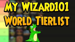 My Wizard101 World Tierlist [upl. by Otipaga462]