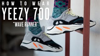 How To Wear Yeezy Boost 700 quotWave Runnerquot [upl. by Odnalor]