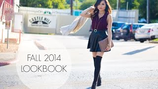 Fall 2014 Lookbook  Fall Outfit Fashion Ideas  Miss Louie [upl. by Lovel]