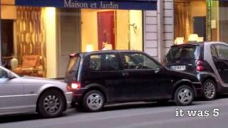 bumper car parking in Paris [upl. by Haissem]