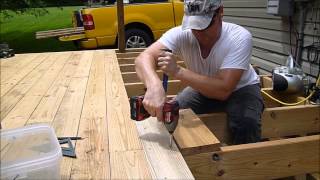 How To Straighten Deck Boards [upl. by Arda]