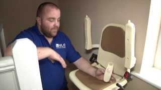 Superglide 120 User Guide by Versatile Lift Company Stairlift Installation Maintenance North West [upl. by Dnalloh867]