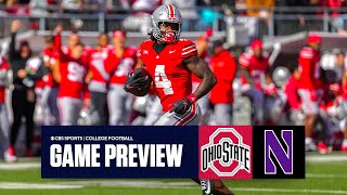 College Football Week 12 No 2 Ohio State vs Northwestern  Game Preview [upl. by Ogdan]