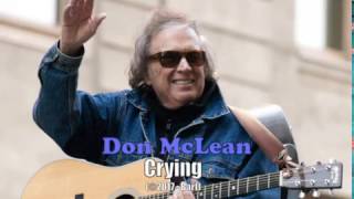 Don Mclean  Crying Karaoke [upl. by Aelc]