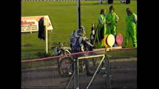 07021983 Cradley Heath v Halifax BL H1 Speedway [upl. by Aynodal]