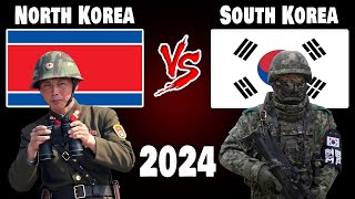 South Korea vs North Korea Military Forces 2024 [upl. by Sire]