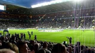 Celtic Parks quotYoull Never Walk Alonequot for the victims of Hillsborough disaster 19092012 HD [upl. by Scheers]