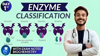 enzyme biochemistry  classification of enzyme biochemistry  factor affecting enzyme activity [upl. by Lertnahs]