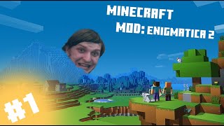 Minecraft Mod Enigmatica 2 1 Первая часть стрима от 030821 [upl. by Bruner]