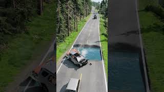 Cars vs Water pit  BeamNGDrive [upl. by Atlanta]