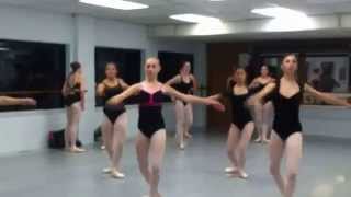 Moscow Ballets Olga Aru leads Master Class at Dance Centre North in Syracuse [upl. by Aiuoqes]