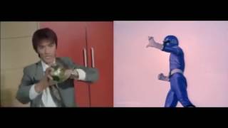 Shurikenger Henshin amp Past Heroes Comparison  Sentai Actors [upl. by Adekram941]