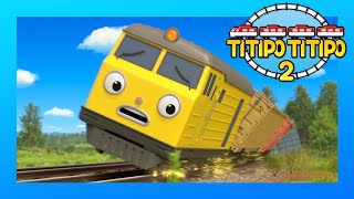 TITIPO S2 Compilation 15 l Train Cartoons For Kids  Titipo the Little Train l TITIPO TITIPO 2 [upl. by Cynarra]