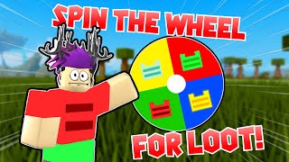 😱The WHEEL Chooses My ArmorWeapon Booga Booga [upl. by Fleda]