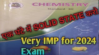 Solid State Very Imp Questions and How to ✍️ answer in Board Exam 2024 [upl. by Anila]