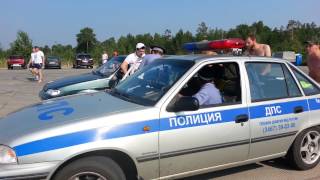 Когалым Разборки с полицией на пляже 280713 [upl. by Auliffe]