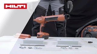 ANLEITUNG zur Montage von Hilti HITZD Ankerstangen [upl. by Trevethick]