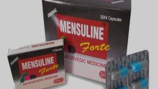 Mensuline forte capsule uses in hindiMensuline forte capsule in hindiMensuline forte capsule [upl. by Nostets]