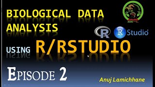 RCBD one factor Analysis Data Management csv Biological Data Analysis using RStudio Episode 2 [upl. by Cut577]