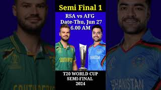 t20 world cup semifinal teamDate and time venue sports semifinal [upl. by Weylin972]