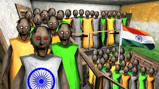 granny grandpa independence day 🇮🇳 granny grandpa game definition  granny and grandpa funny video [upl. by Mazurek294]