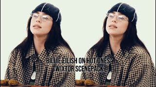 billie eilish on hot ones with finneas twixtor scenepack [upl. by Ittap]