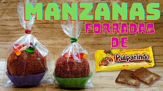 MANZANAS FORRADAS DE PULPARINDO  MANZANAS CUBIERTAS DE TAMARINDO  MANZANAS CON CHAMOY [upl. by Gove]