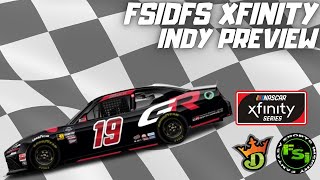 FSi DFS NASCAR DFS Speculation Xfinity Series Pennzoil 250 at Indianapolis Motor Speedway [upl. by Llechtim140]