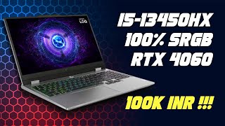 2024 Lenovo LOQ with 13450HX 100 sRGB RTX 4060 at 100k INR  Lenovo LOQ 4060 vs Asus TUF 4060 🔥 [upl. by Hayton]