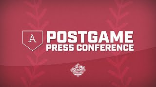 2024 SEC Baseball Tournament  Press Conference Arkansas [upl. by Sasnak147]