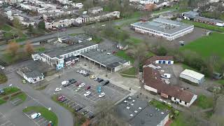 Glamis Centre Glenrothes Drone views DJI Fife EcosseSkyview Matt Livsey [upl. by Enila]