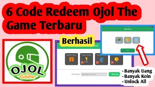 Code Redeem Ojol The Game Terbaru  Cara Cepat Kaya Ojol The Game [upl. by Hi]