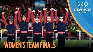 Artistic Gymnastics Womens Team Final  Rio 2016 Replays [upl. by Akcirred710]