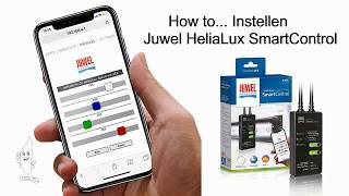 Aquaplantsonline  How to Zie omschrijving Instellen Juwel HeliaLux SmartControl [upl. by Tolman]