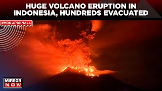 Indonesia Volcanic Eruption  Emergency Calls On Ruang Island Over 800 Evacuated  World News [upl. by Hamehseer639]