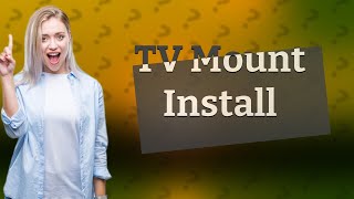 How do you use a TV mount [upl. by Ahsyle]