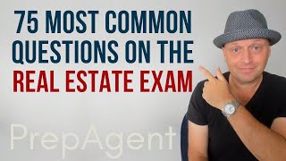 75 Most Common Questions on the Real Estate Exam 2023 [upl. by Eineg490]