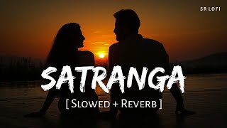 Satranga Slowed  Reverb  Arijit Singh  Animal  SR Lofi [upl. by Alledi]