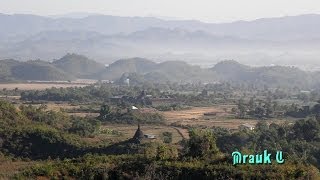 Western Myanmar MraukU 700 Buddhist pagodas in the midst of a beautiful landscape [upl. by Rina452]