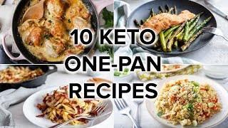 10 Keto OnePan Recipes with Easy Cleanup [upl. by Yazbak]