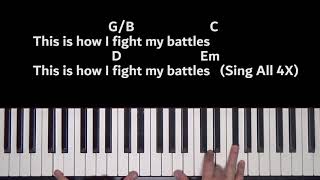 Surrounded Fight My Battles  Michael W Smith  EASY PIANO TUTORIAL  SHEET MUSIC by Betacustic [upl. by Trumaine]