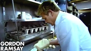 Chef Gordon Struggles to Make Naan Bread  Gordon Ramsay [upl. by Corilla]